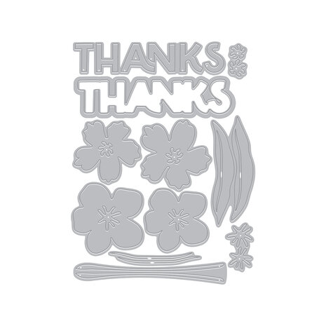Hero Arts Fresh Flowers Die Set Sweet Blooms (DF297) Hero Arts Fresh Flowers Die Set Sweet Blooms (DF297)