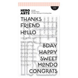 Hero Arts Fresh Flowers Stamp & Cut Perfect Pairs (DC355)