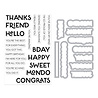 Hero Arts Fresh Flowers Stamp & Cut Perfect Pairs (DC355) Hero Arts Fresh Flowers Stamp & Cut Perfect Pairs (DC355)