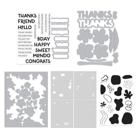 Hero Arts Fresh Flowers Want It All Bundle (WB1203) Hero Arts Fresh Flowers Want It All Bundle (WB1203)
