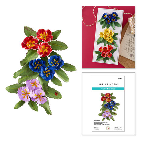 Spellbinders Serenity Garden Etched Dies Primrose by Susan Tierney-Cockburn (S2-447) Spellbinders Serenity Garden Etched Dies Primrose by Susan Tierney-Cockburn (S2-447)