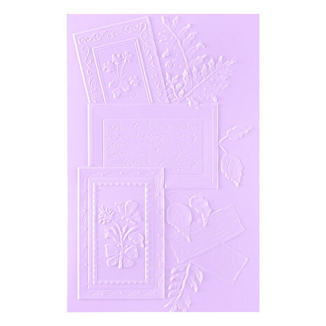 Spellbinders Serenity Garden 3D Embossing Folder Ode to a Poet by Susan Tierney-Cockburn (E3D-168) Spellbinders Serenity Garden 3D Embossing Folder Ode to a Poet by Susan Tierney-Cockburn (E3D-168)