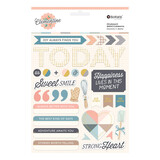 Spellbinders Clementine Chipboard Embellishments by Rosie's Studio (169290)