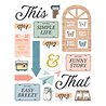 Spellbinders Clementine Chipboard Embellishments by Rosie's Studio (169290) Spellbinders Clementine Chipboard Embellishments by Rosie's Studio (169290)