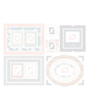 Spellbinders Clementine Chipboard Frame & Corners by Rosie's Studio (169294)