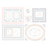 Clementine Chipboard Frame & Corners by Rosie's Studio (169294) Clementine Chipboard Frame & Corners by Rosie's Studio (169294)
