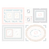 Spellbinders Clementine Chipboard Frame & Corners by Rosie's Studio (169294) Spellbinders Clementine Chipboard Frame & Corners by Rosie's Studio (169294)