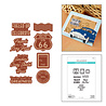 Spellbinders Classic Road Legends 2.0 Stamp & Die Set Road Trip Adventures Sentiments by Mindy Eggen (SDS-229) Spellbinders Classic Road Legends 2.0 Stamp & Die Set Road Trip Adventures Sentiments by Mindy Eggen (SDS-229)