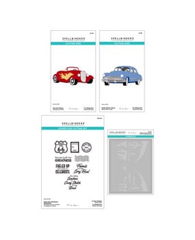 Spellbinders Classic Road Legends 2.0 I Want It All! Bundle by Mindy Eggen (BD-1103)