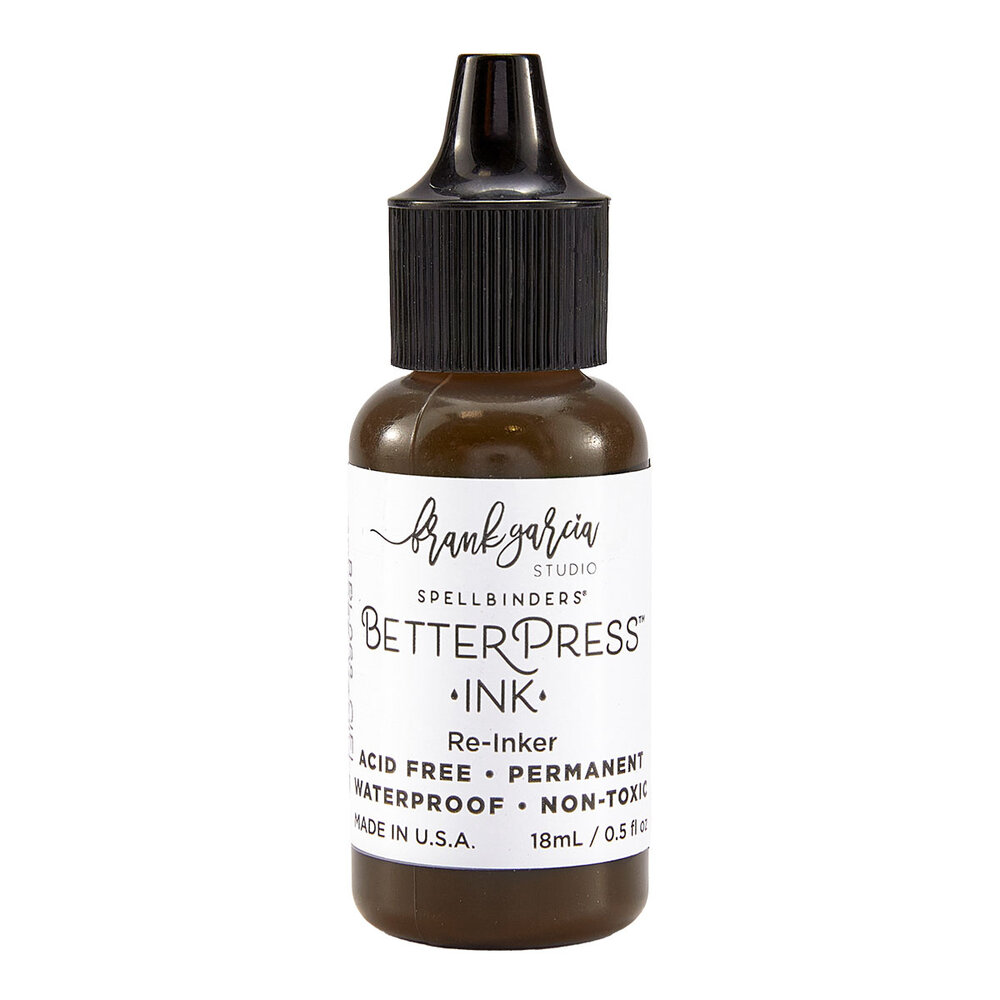 Spellbinders Buttons & Keepsakes BetterPress Reinker Vanille by Frank Garcia (BPI-066) Spellbinders Buttons & Keepsakes BetterPress Reinker Vanille by Frank Garcia (BPI-066)