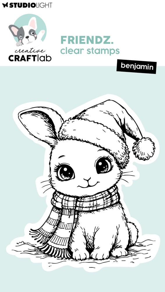 Creative Craftlab Friendz Clear Stamps Benjamin (CCL-FR-STAMP960) Creative Craftlab Friendz Clear Stamps Benjamin (CCL-FR-STAMP960)