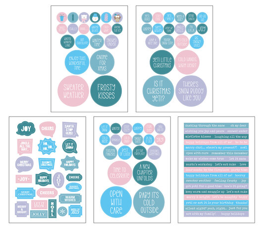 Creative Craftlab Days to Remember Essentials Sticker Pad (CCL-ES-STIC83)