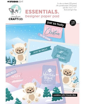 Creative Craftlab Just So Holly Essentials Designer Paper Pad (CCL-ES-DPP492)