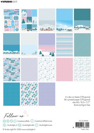 Creative Craftlab Just So Holly Essentials Designer Paper Pad (CCL-ES-DPP492) Creative Craftlab Just So Holly Essentials Designer Paper Pad (CCL-ES-DPP492)