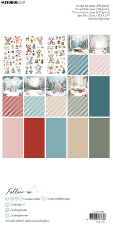 Creative Craftlab Snowy Winter Essentials Card Making Pad (CCL-ES-CMP42) Creative Craftlab Snowy Winter Essentials Card Making Pad (CCL-ES-CMP42)