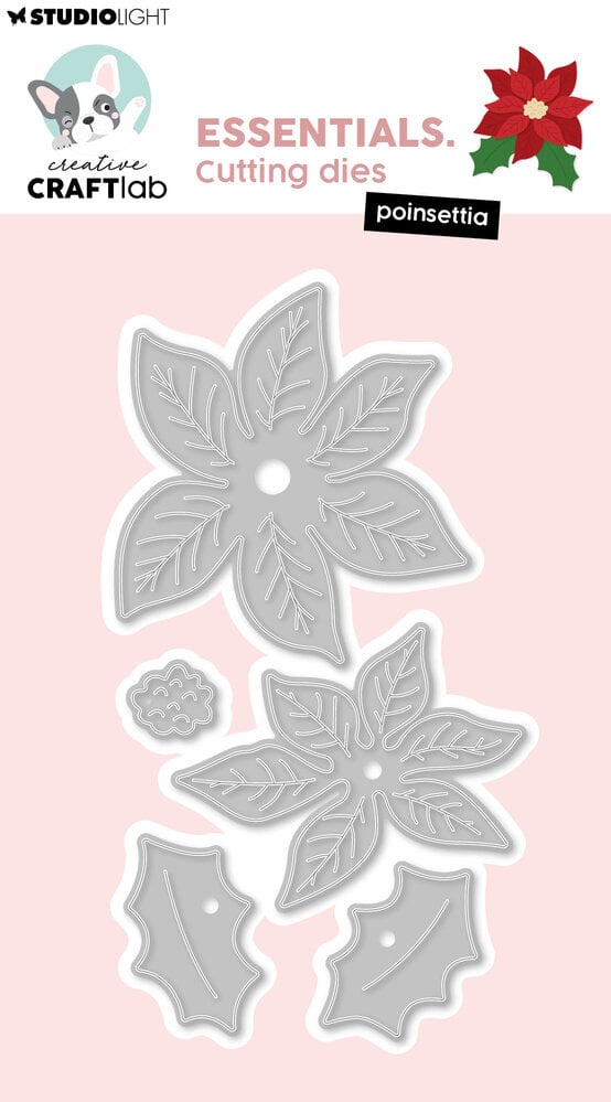 Creative Craftlab Poinsettia Essentials Cutting Dies (CCL-ES-CD1120) Creative Craftlab Poinsettia Essentials Cutting Dies (CCL-ES-CD1120)