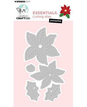 Creative Craftlab Poinsettia Essentials Cutting Dies (CCL-ES-CD1120)