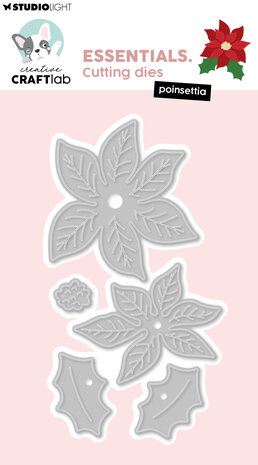 Creative Craftlab Poinsettia Essentials Cutting Dies (CCL-ES-CD1120) Creative Craftlab Poinsettia Essentials Cutting Dies (CCL-ES-CD1120)