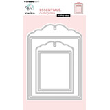 Creative Craftlab Scallop Label Essentials Cutting Dies (CCL-ES-CD1119)