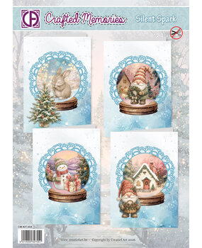 Creatief Art Silent Spark Card Kit Crafted Memories (CM-KIT-004)
