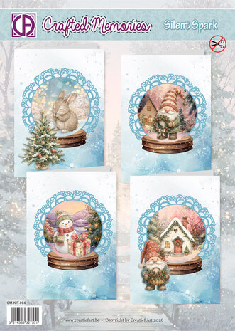 Creatief Art Silent Spark Card Kit Crafted Memories (CM-KIT-004) Creatief Art Silent Spark Card Kit Crafted Memories (CM-KIT-004)