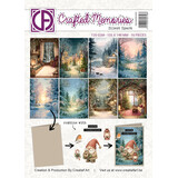 Creatief Art Silent Spark A6 Collage Paper Crafted Memories (CM-PAPER-004)