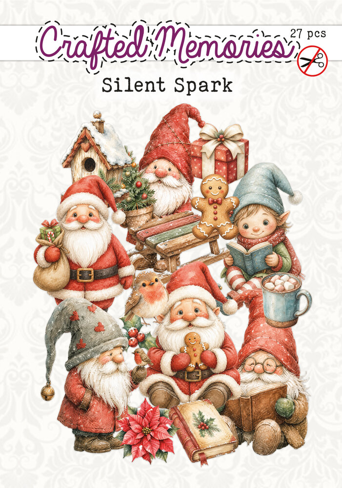 Creatief Art Silent Spark Die-Cuts Crafted Memories (27pcs) (CM-DC-006) Creatief Art Silent Spark Die-Cuts Crafted Memories (27pcs) (CM-DC-006)