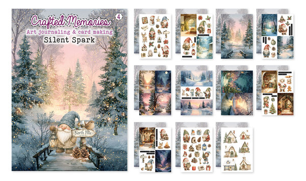 Creatief Art Silent Spark Art Journaling Book Crafted Memories (CM-BOEK-004) Creatief Art Silent Spark Art Journaling Book Crafted Memories (CM-BOEK-004)