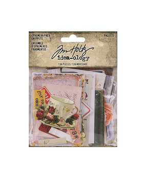 Idea-ology Palette Ephemera Snippets (136pcs) (TH94485)