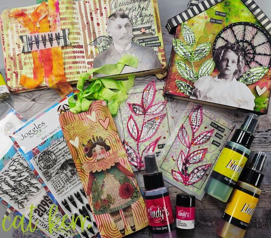 Lindy's Stamp Gang Everlasting Brights Flat Fabio Spray Set by Cat Kerr (ff-set-18) Lindy's Stamp Gang Everlasting Brights Flat Fabio Spray Set by Cat Kerr (ff-set-18)