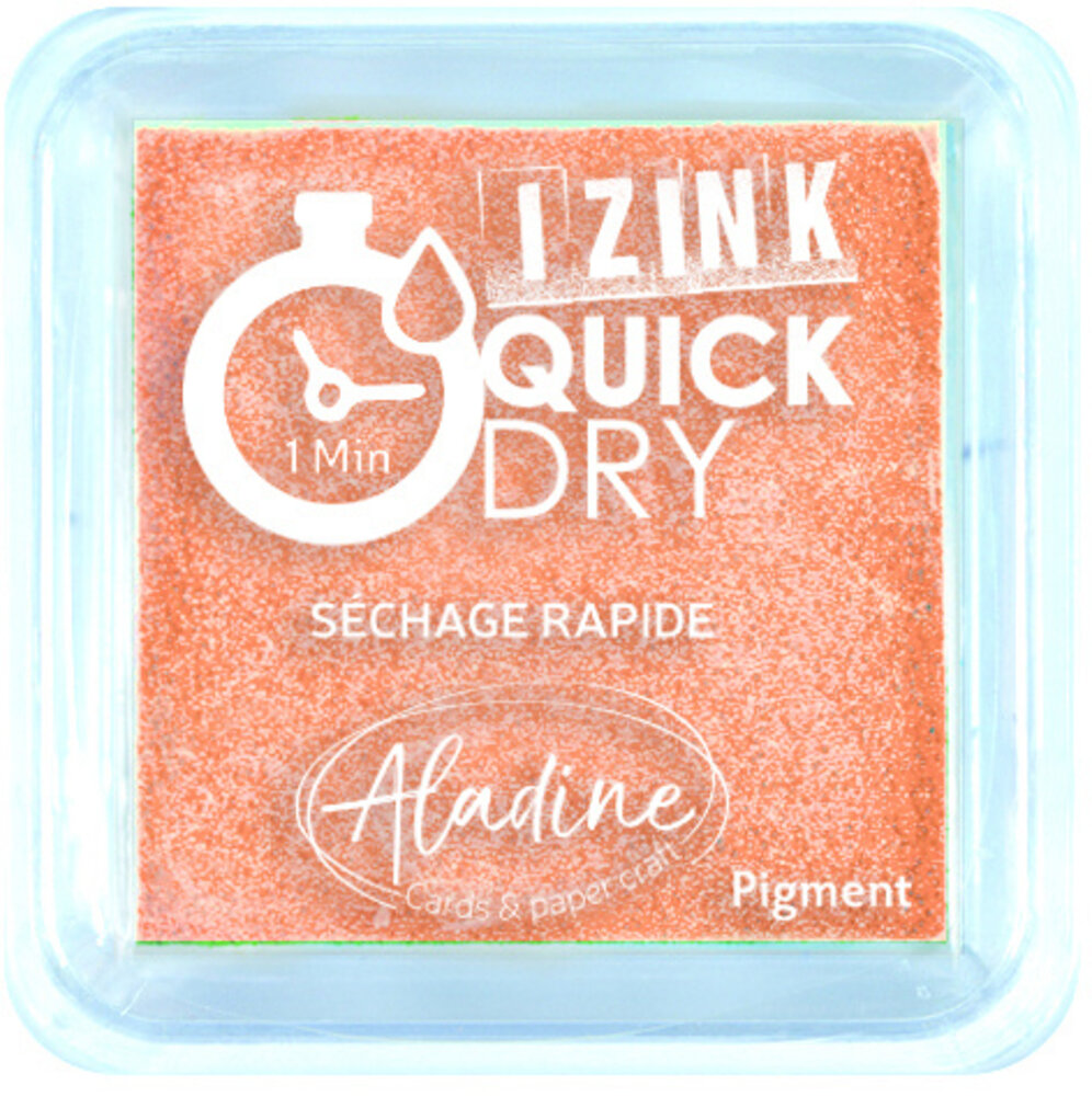 Aladine Izink Quick Dry Pastel Orange Inkpad (19522) (OUTLET)
