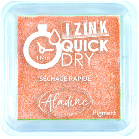 Aladine Izink Quick Dry Pastel Orange Inkpad (19522) (OUTLET)