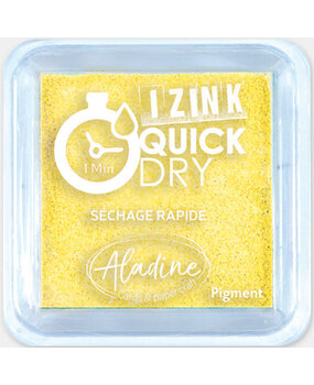 Aladine Izink Quick Dry Pastel Yellow Inkpad (19521) (OUTLET)