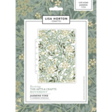 Lisa Horton Crafts Reviving The Arts and Crafts Movement Layering Stencils Jasmine Vine (LHCAS260)