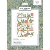 Lisa Horton Crafts Reviving The Arts and Crafts Movement Layering Stencils Trellis Bird (LHCAS263)