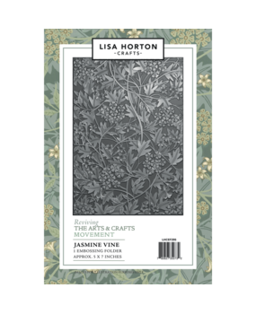 Lisa Horton Crafts Reviving The Arts and Crafts Movement 3D Embossing Folder Jasmine Vine (LHCEF295) Lisa Horton Crafts Reviving The Arts and Crafts Movement 3D Embossing Folder Jasmine Vine (LHCEF295)