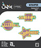 Thinlits Die Set Word Wafers Birthday (6pcs) by Seth Apter (667132)