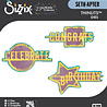 Sizzix Thinlits Die Set Word Wafers Birthday (6pcs) by Seth Apter (667132)