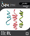 Thinlits Die Set Celebration Streamers (6pcs) by Tim Holtz (667209)