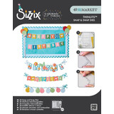 Sizzix Thinlits Die Set All about Banners (20pcs) by 49 & Market (667055)