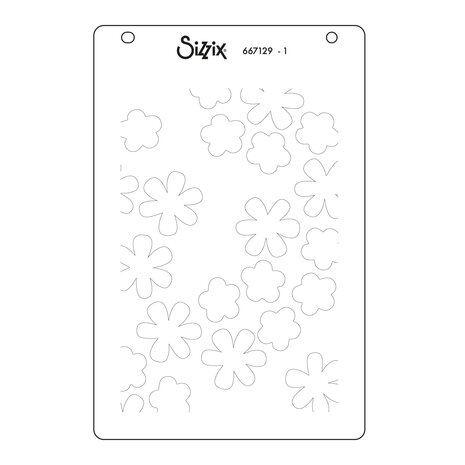 Sizzix Thinlits Die Set w/Stencils Set Let's Eat Cake! (15+2pcs) by Catherine Pooler (667129)