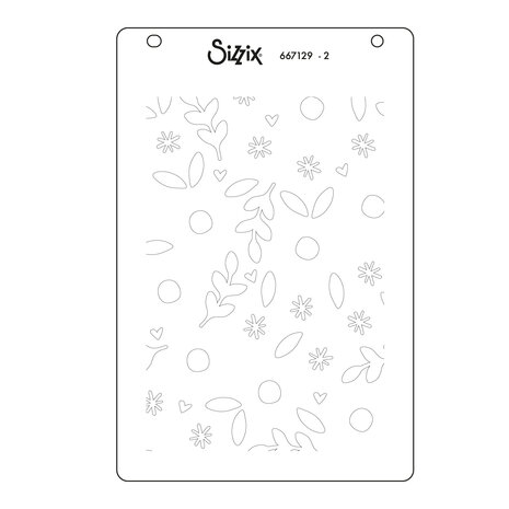 Sizzix Thinlits Die Set w/Stencils Set Let's Eat Cake! (15+2pcs) by Catherine Pooler (667129)