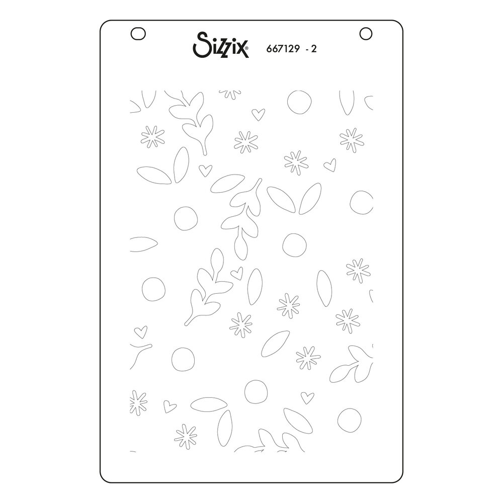 Sizzix Thinlits Die Set w/Stencils Set Let's Eat Cake! (15+2pcs) by Catherine Pooler (667129)