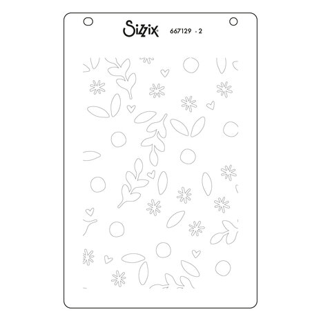 Sizzix Thinlits Die Set w/Stencils Set Let's Eat Cake! (15+2pcs) by Catherine Pooler (667129)