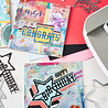 Sizzix Thinlits Die Set Word Wafers Birthday (6pcs) by Seth Apter (667132)
