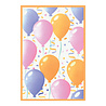 Sizzix A6 Stencil Set Birthday Balloons (4pcs) by Stacey Park (667133)