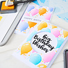 Sizzix A6 Stencil Set Birthday Balloons (4pcs) by Stacey Park (667133)
