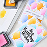Sizzix A6 Stencil Set Birthday Balloons (4pcs) by Stacey Park (667133)