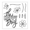 Sizzix Clear Stamps Set w/Framelits Die Di Oh Happy Day (10+10pcs) by Vicki Boutin (667134) Sizzix Clear Stamps Set w/Framelits Die Di Oh Happy Day (10+10pcs) by Vicki Boutin (667134)