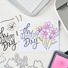 Sizzix Clear Stamps Set w/Framelits Die Di Oh Happy Day (10+10pcs) by Vicki Boutin (667134) Sizzix Clear Stamps Set w/Framelits Die Di Oh Happy Day (10+10pcs) by Vicki Boutin (667134)